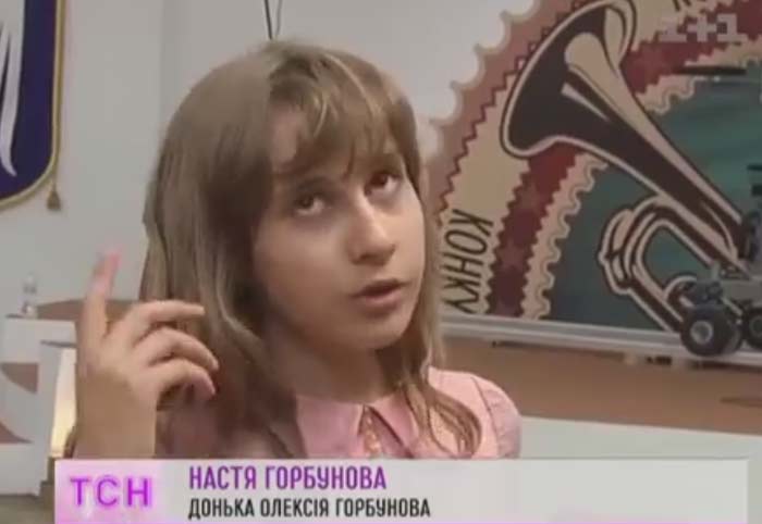 Анастасия Горбунова на съемках фильма Трубач