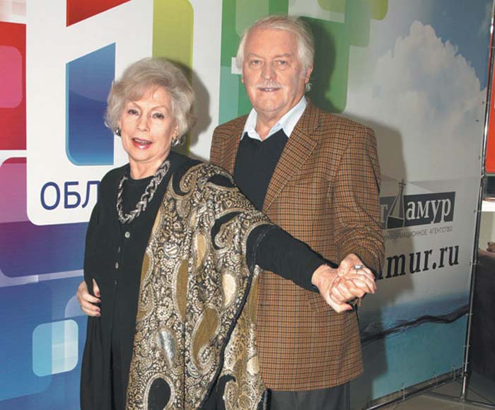 Алла Будницкая и муж Александр Орлов