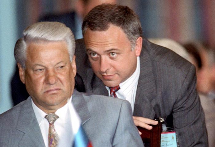 Андрей Козырев и Борис Ельцин