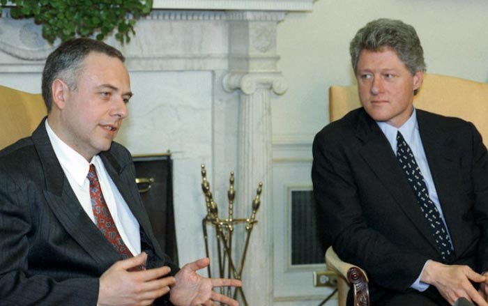 Андрей Козырев и Билл Клинтон