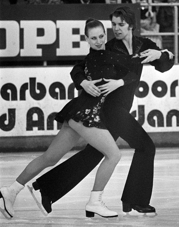 Андрей Миненков и Ирина Моисеева на льду