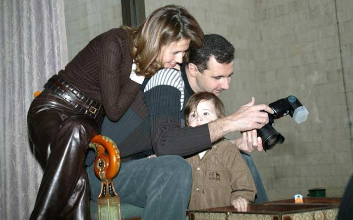 Башар Асад с женой 5