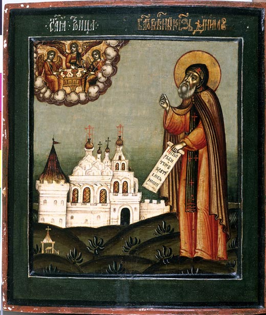 икона Святой князь Даниил Московский