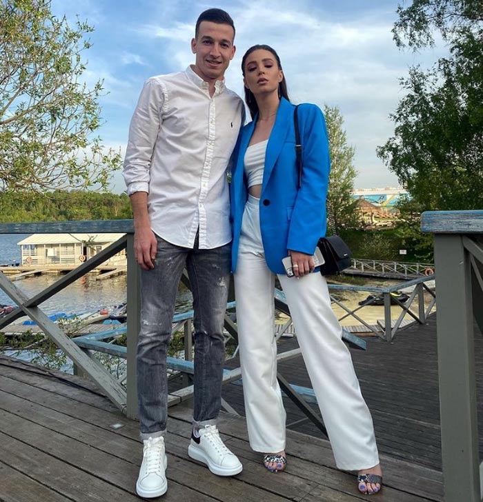 Денис Макаров и жена Наталья