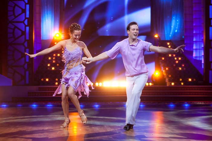 Дмитрий Мазуров и Анна Гавриленко в шоу Танцы со звездами