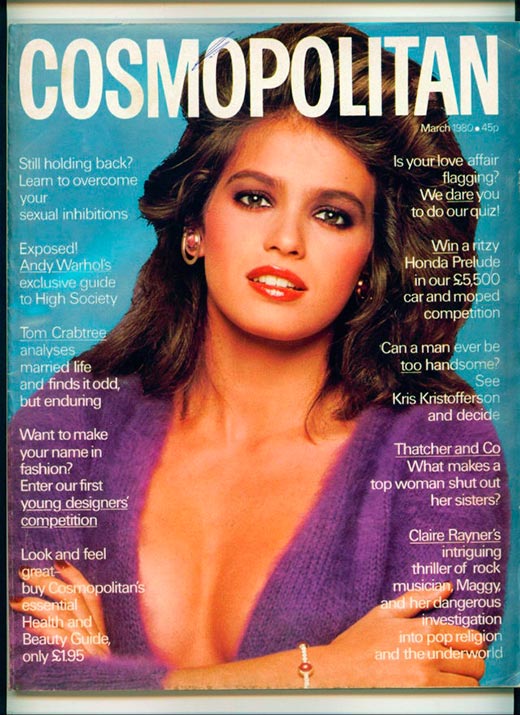 Джиа Каранджи для журнала Cosmopolitan 1980