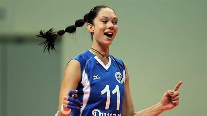 волейболистка Екатерина Гамова