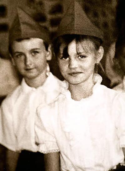 Элеонора Кондратюк в детстве