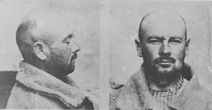 Григорий Котовский во время ареста
