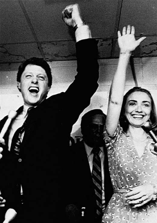 Хиллари и Билл Клинтон 2