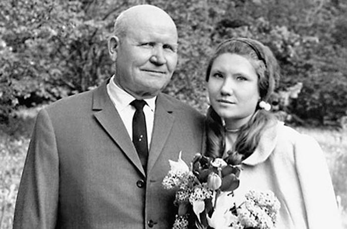 Иван Конев и дочь Наталия
