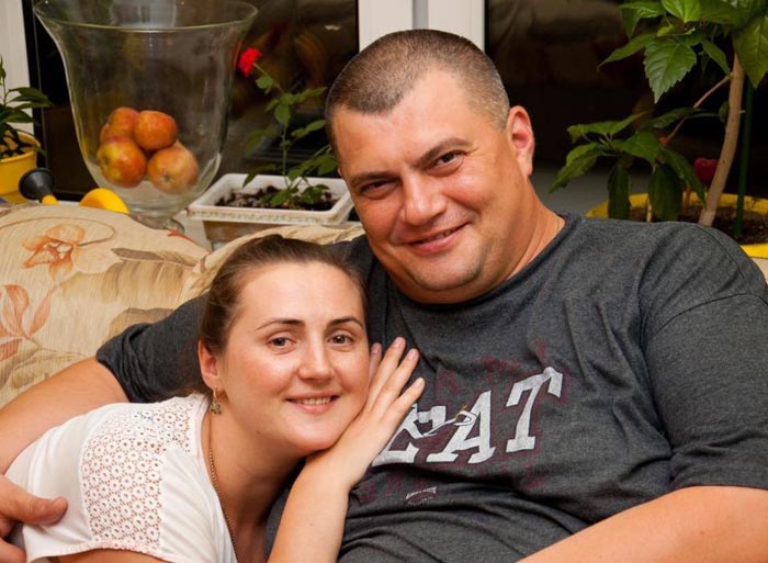 Юрий Корявченков и жена Татьяна
