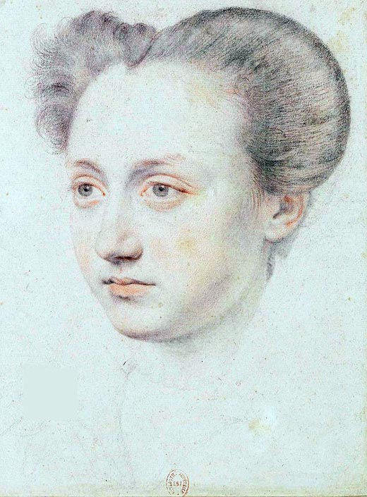 Мария Туше любовница короля Франции Карла IX