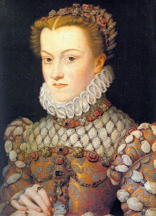 Елизавета Австрийская жена короля Франции Карла IX