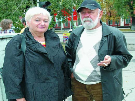 Лев Борисов и жена Мария Александровна