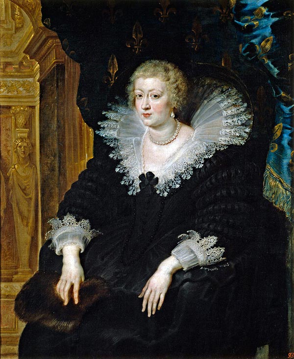 Анна Австрийская жена Людовика XIII