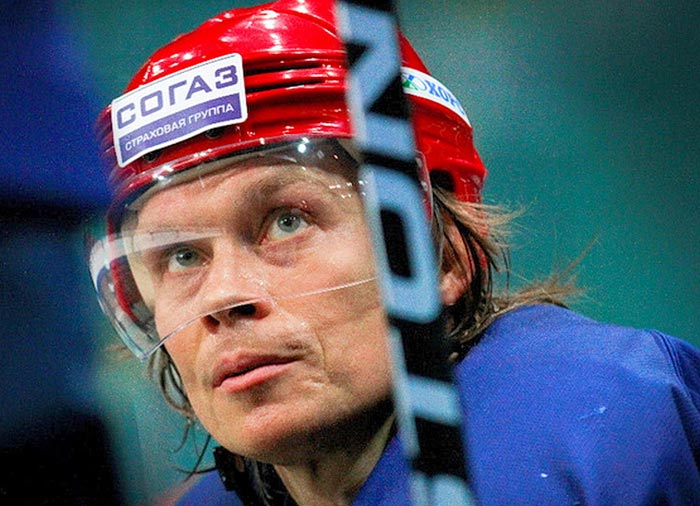 российский хоккеист Максим Афиногенов