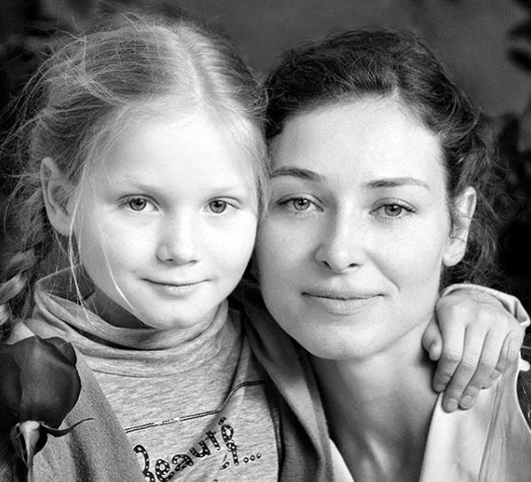 Марина Казанкова и дочь Анжелика
