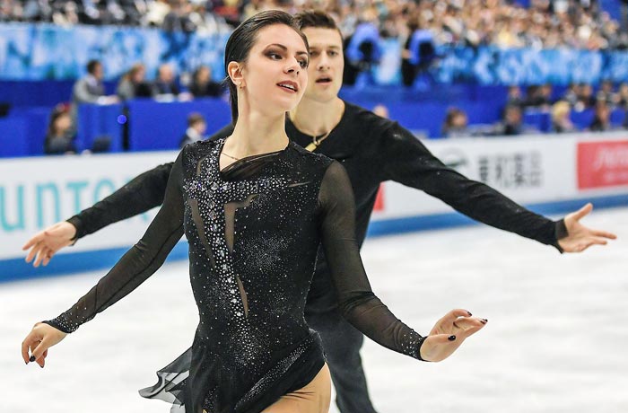 Наталья Забияко и Александр Энберт на льду
