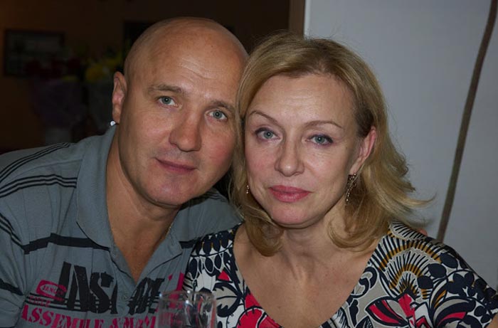 Николай Лукинский и жена Ирина