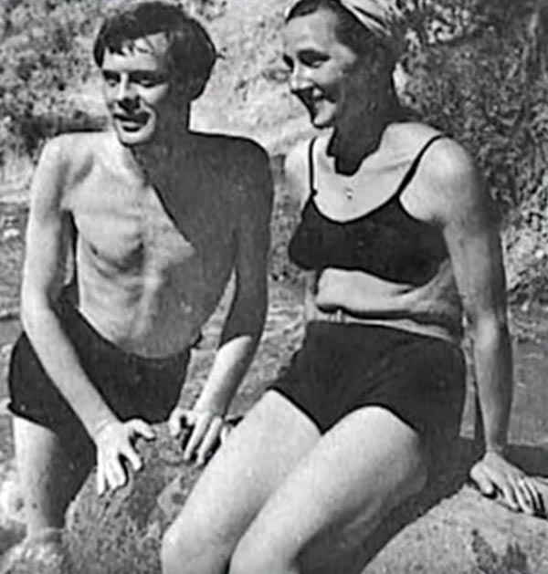 Павел Кадочников и жена Розалия Котович