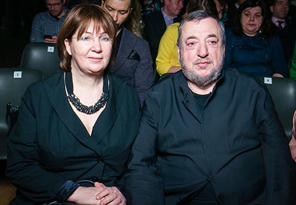 Павел Лунгин и жена Елена Лунгина