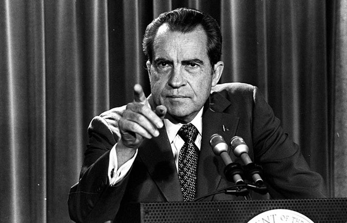 37 президент США Ричард Никсон