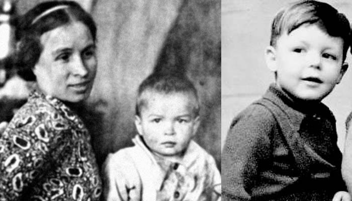 Рудольф Нуриев в детстве с мамой
