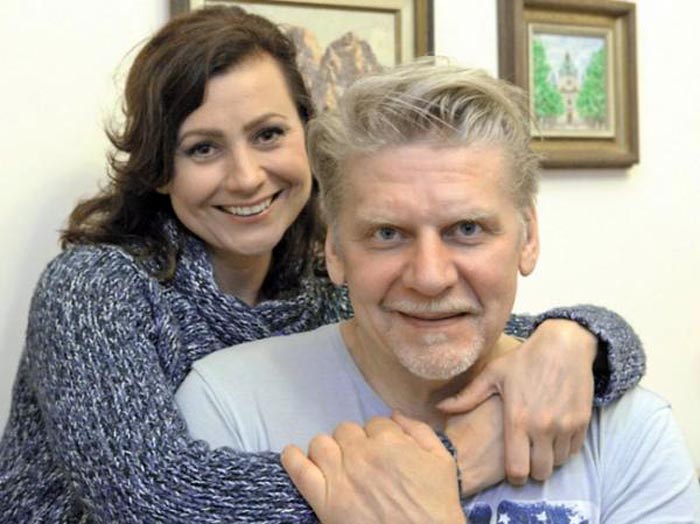 Сергей Калантай и жена Наталья