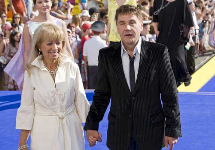 Сергей Маковецкий с женой Еленой 2