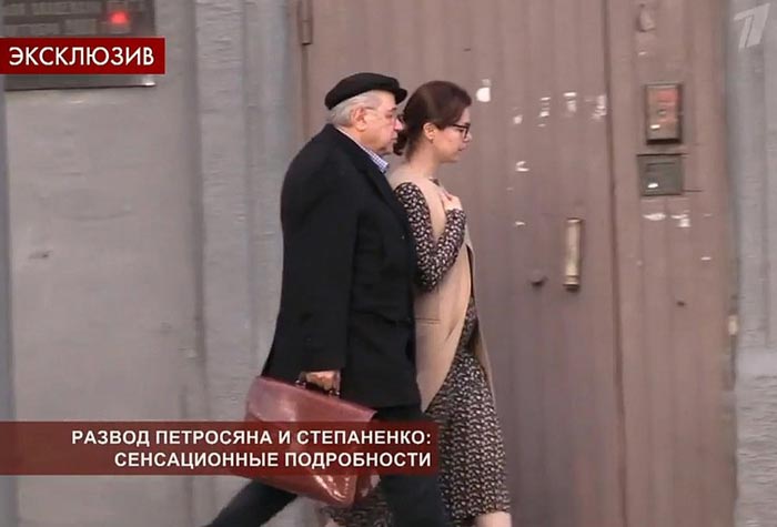 беременная Татьяна Брухунова и Евгений Петросян