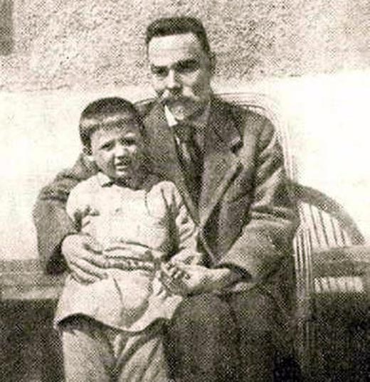Валерий Брюсов с племянником