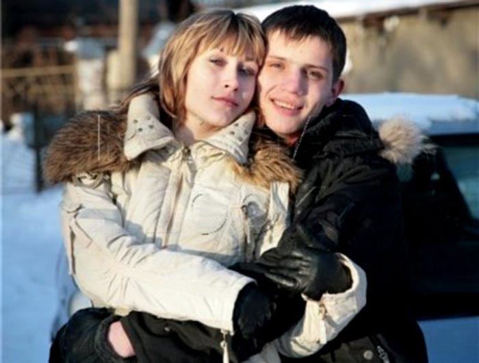 Василий Лыкшин и жена Елена 3