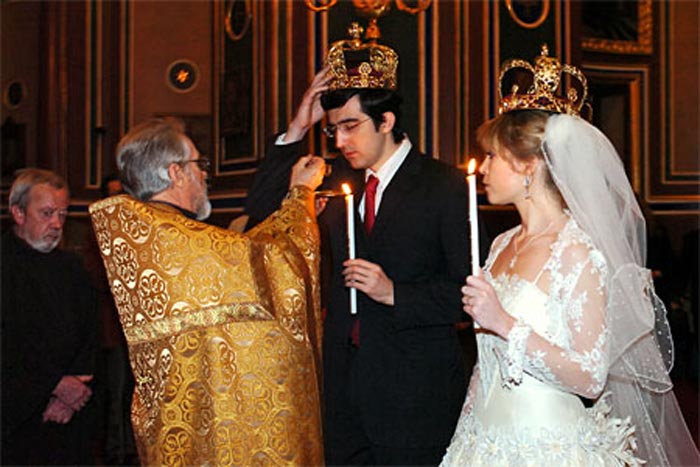 свадьба Владимир Крамник и Мари-Ло