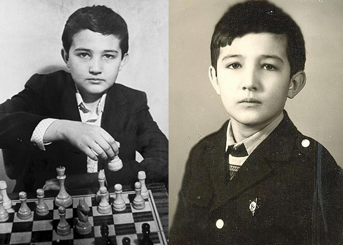 Владимир Крамник в детстве