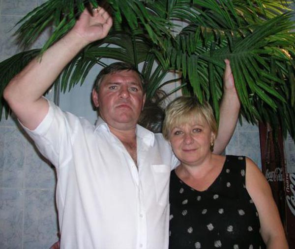 Владимир Крутов с женой