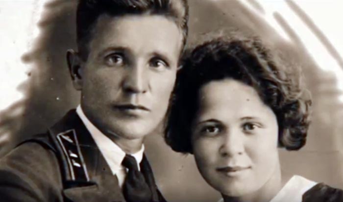 Зиновий Колобанов с женой