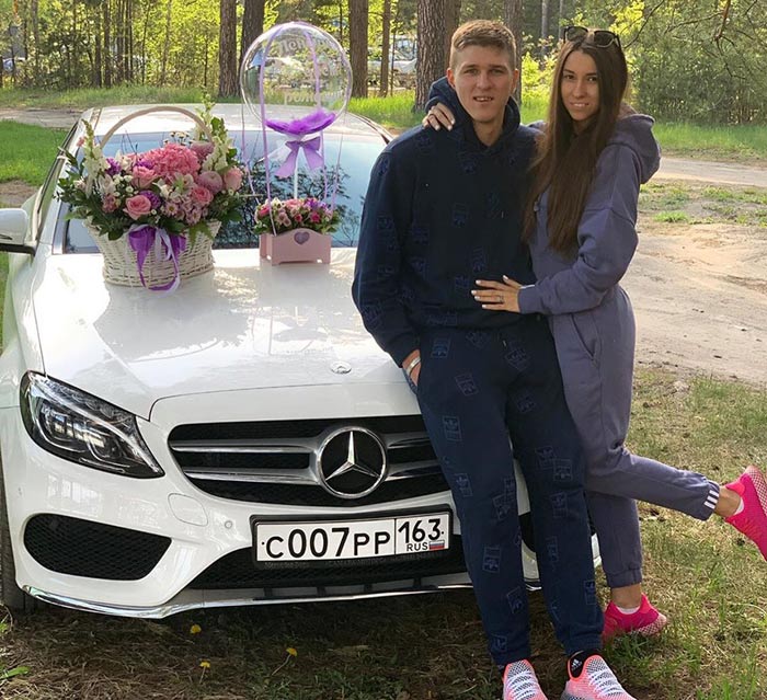 Александр Соболев и жена Елена
