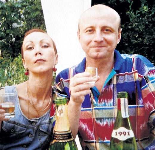 Александр Сирин и жена Татьяна Рудина