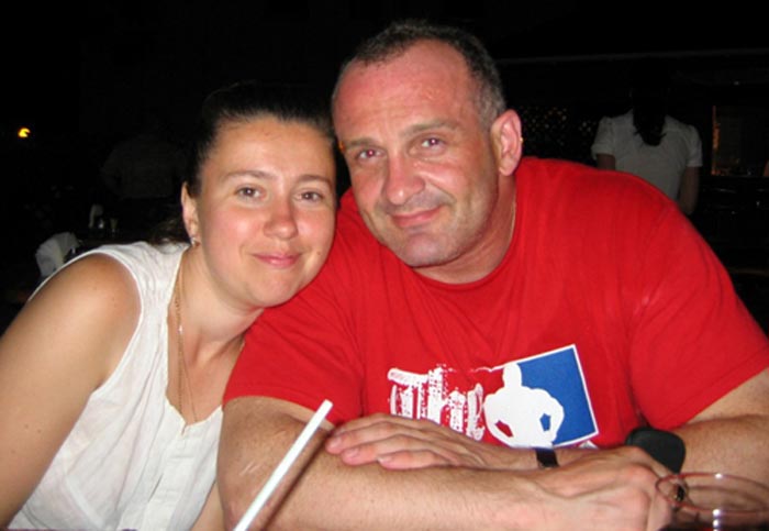 Алексей Огурцов и жена Елена