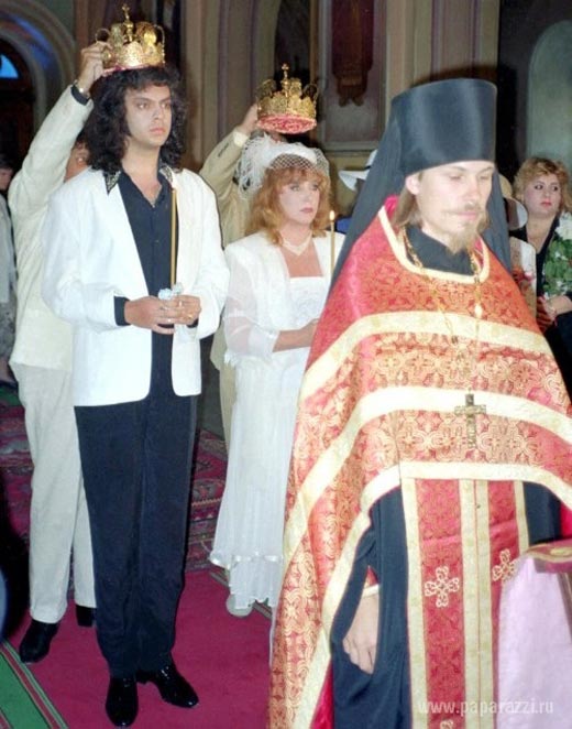 Алла Пугачева и Филипп Киркоров венчание