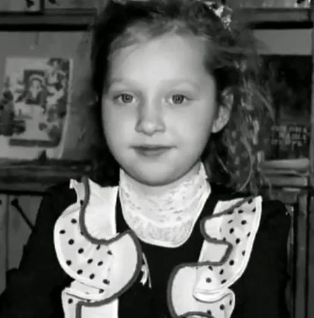 Анастасия Стецевят в детстве