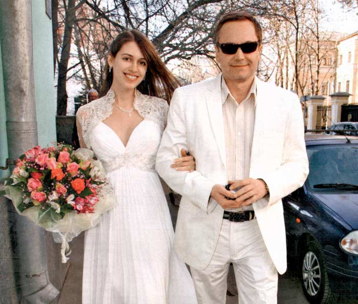 Андрей Соколов с женой Ольгой