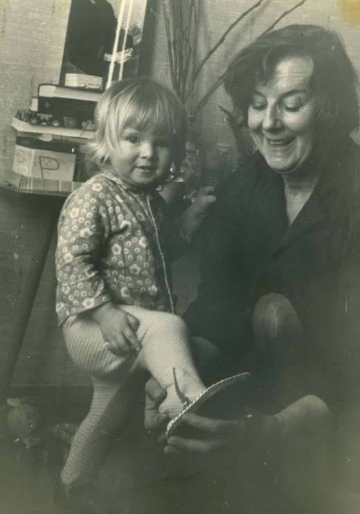 Анна Терехова с бабушкой Галиной Станиславовной Томашевич