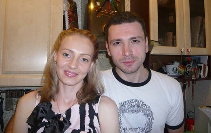 Антон Хабаров и жена Елена
