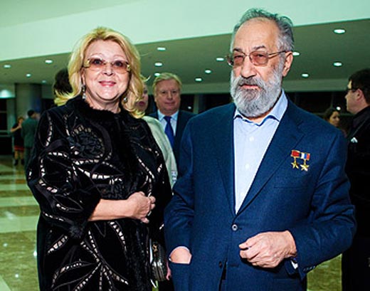 Артур Чилингаров и жена Татьяна Александровна