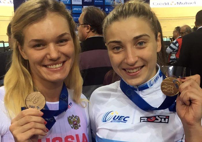 чемпионки мира Дарья Шмелева и Анастасия Войнова