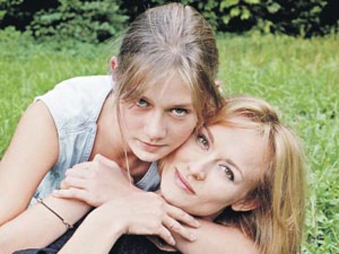 Елена Шевченко и дочь Мария