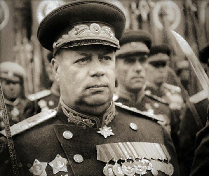 Фёдор Толбухин на Параде Победы