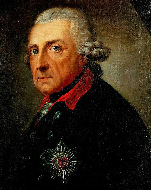Король Пруссии Фридрих Великий